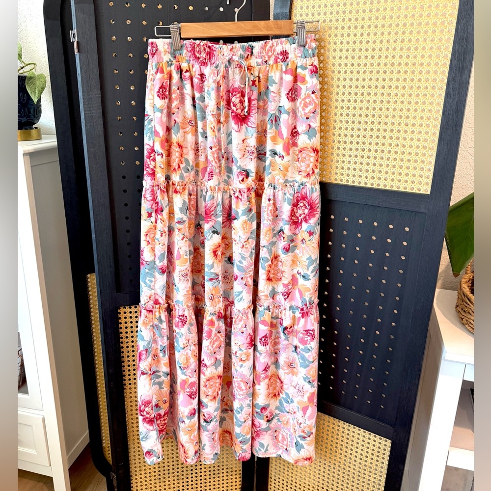 Floral Maxi Skirt